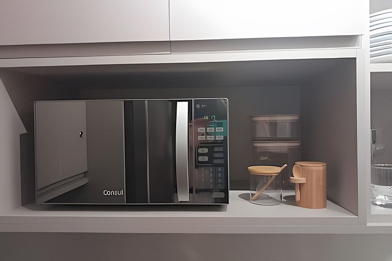 Apê cama Queen e vista top