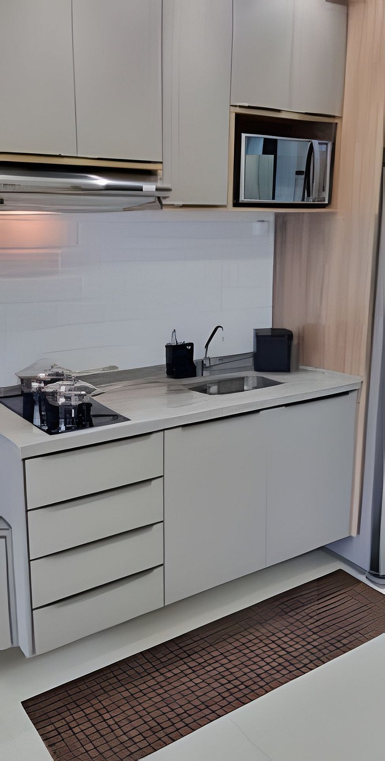 Studio Novo e Mobiliado ao lado do Metrô