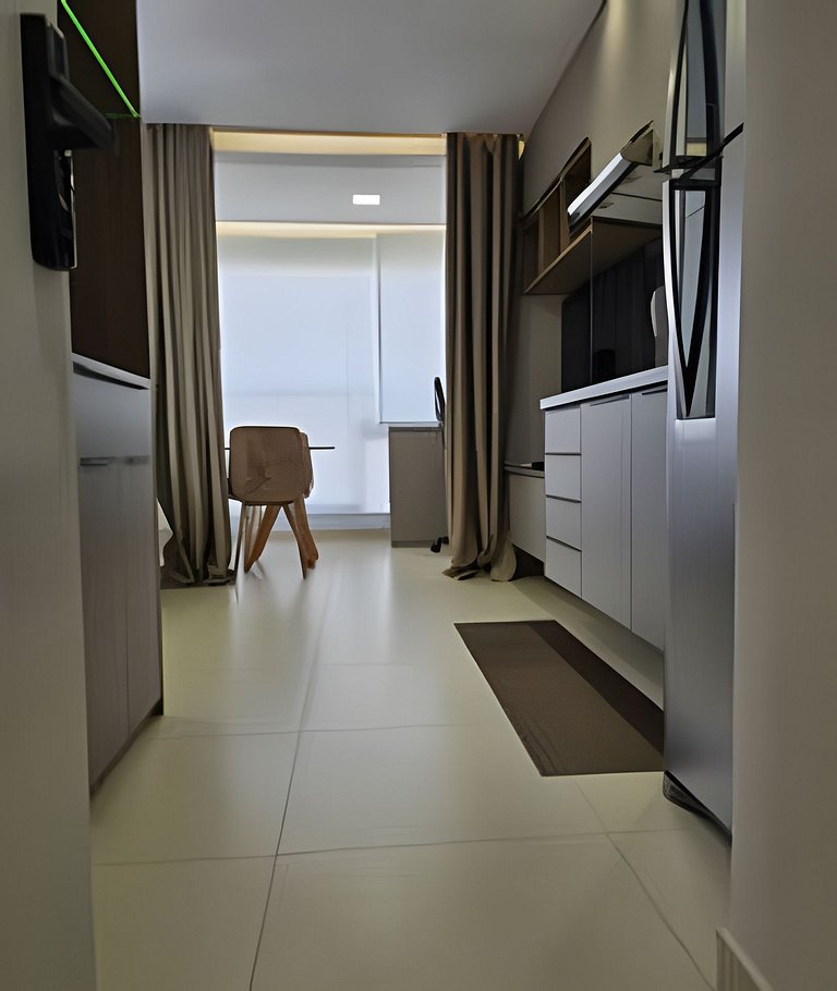 Studio Novo e Mobiliado ao lado do Metrô