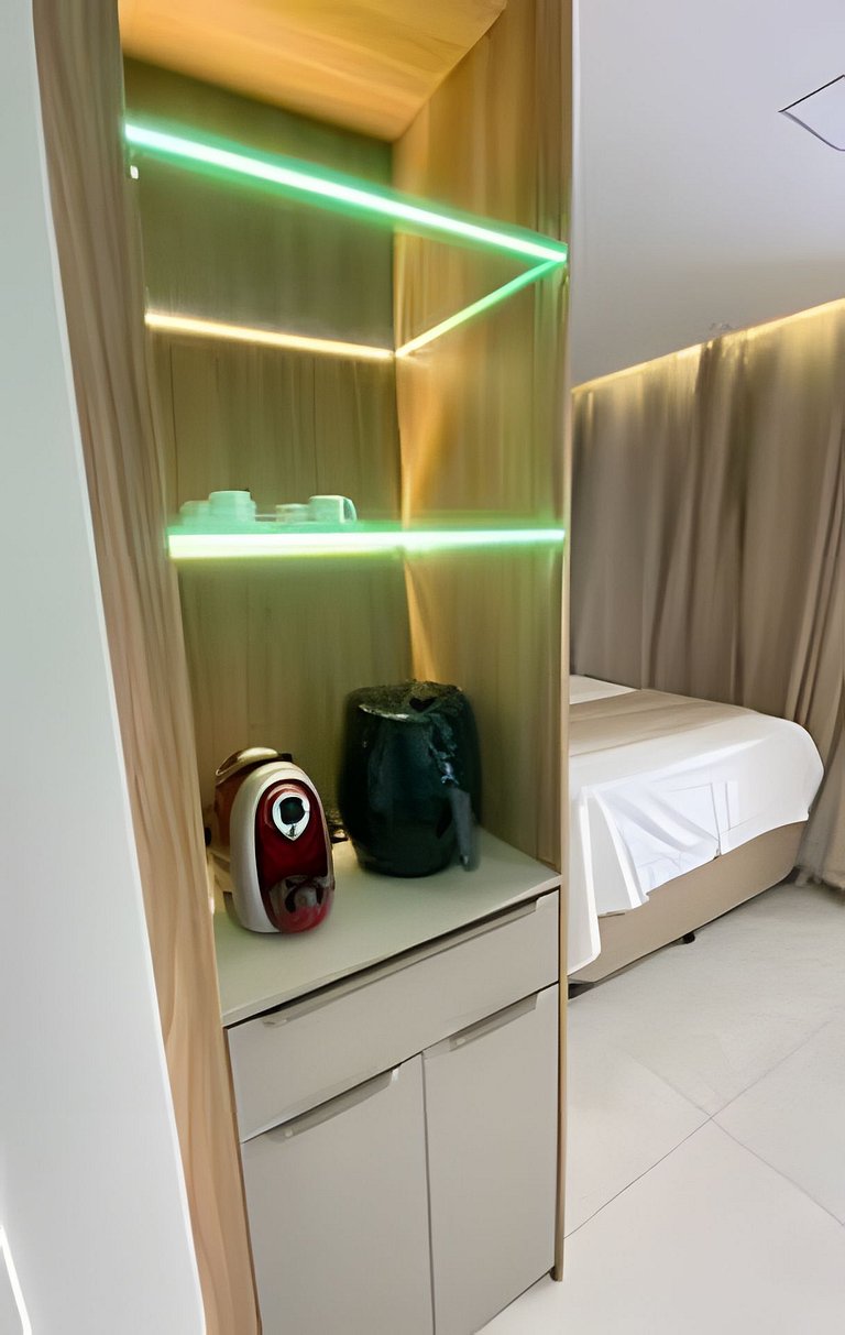 Studio Novo e Completo – 1 Min do Metrô