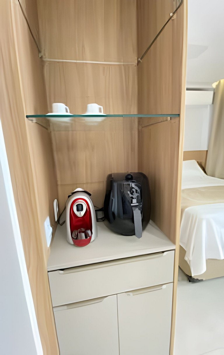 Studio Novo e Completo – 1 Min do Metrô