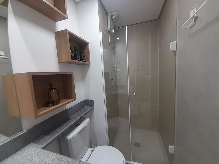 Studio Novo e Completo – 1 Min do Metrô