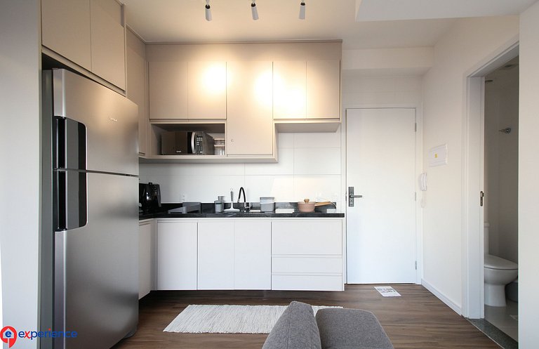 Apê cama Queen e vista top