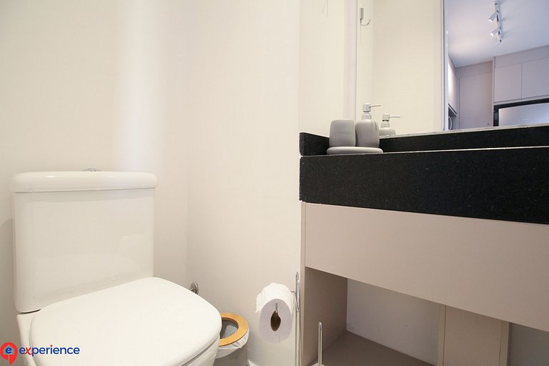 Apê cama Queen e vista top