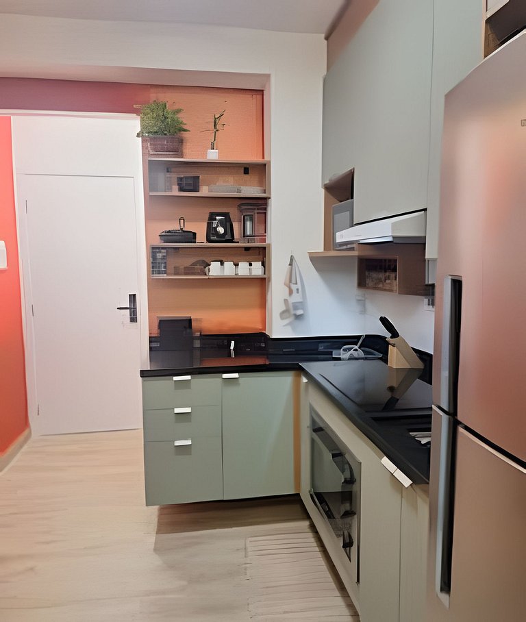 Refúgio Verde Urbano: Paz, Conforto e Metrô 2 min