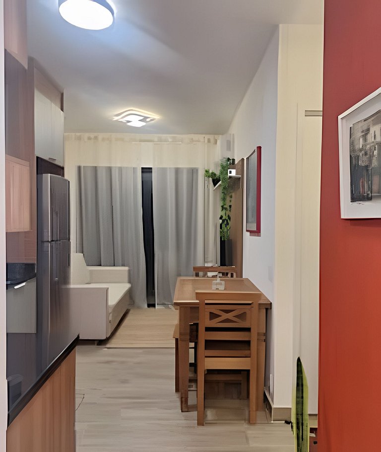 Refúgio Verde Urbano: Paz, Conforto e Metrô 2 min