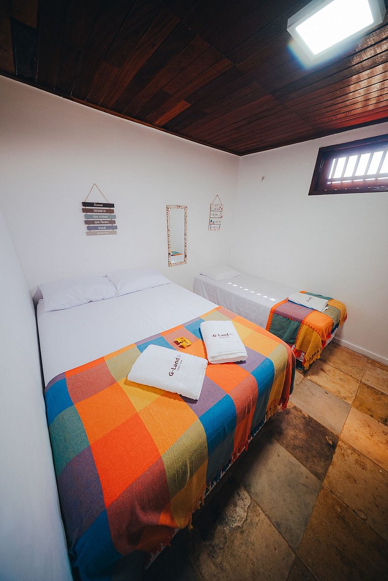 Paraíso na Taíba – Casa Pé na Areia com 4 Suítes