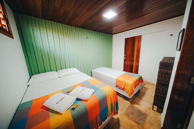 Paraíso na Taíba – Casa Pé na Areia com 4 Suítes