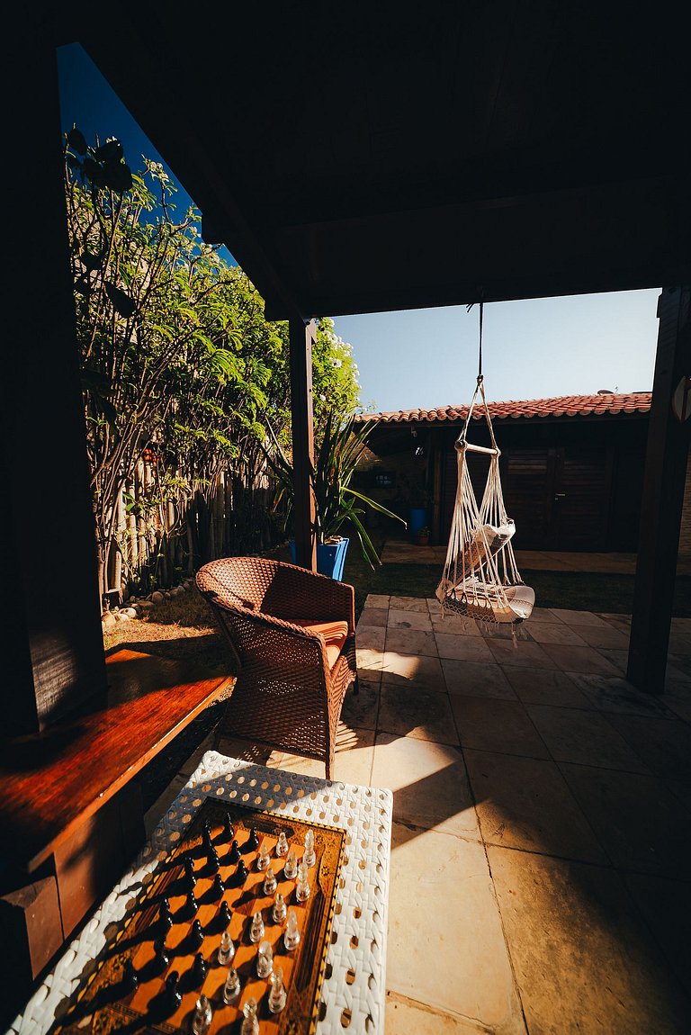 Paraíso na Taíba – Casa Pé na Areia com 4 Suítes