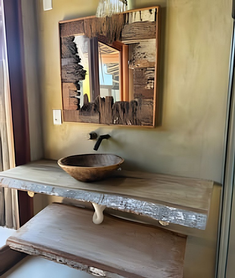 Vista para o Mar – Bangalô de Alto Padrão