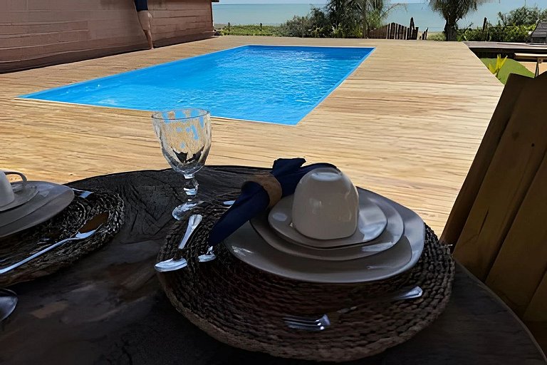 Vista para o Mar – Bangalô de Alto Padrão