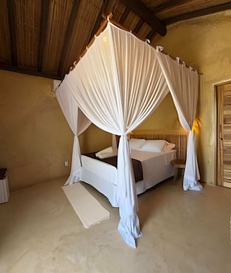 Bangalô 5 Awêry - vista jardim / piscina