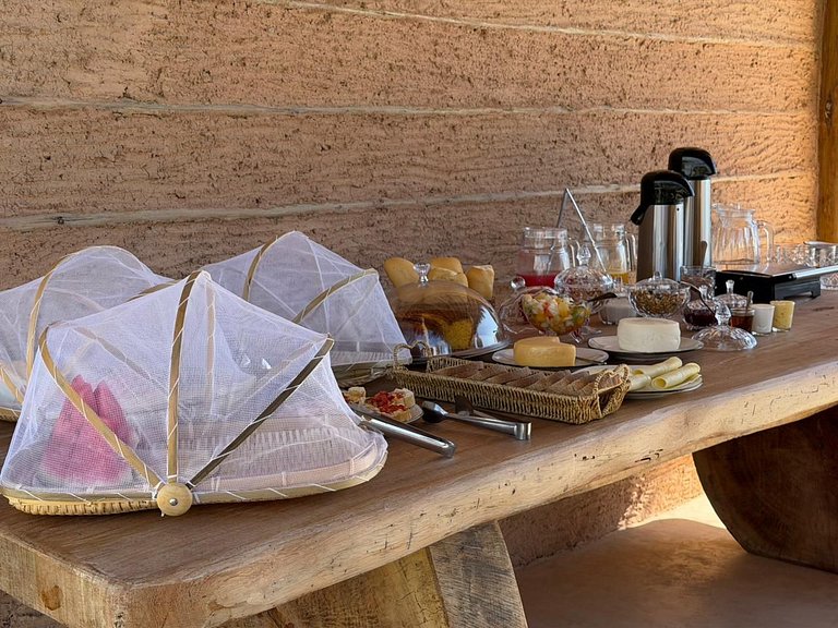 Bangalô 5 Awêry - vista jardim / piscina