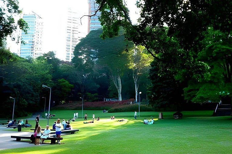 Refúgio Urbano em frente ao Shopping Morumbi Town